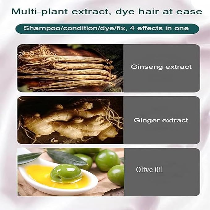 Natural Plant Hair Dye, New