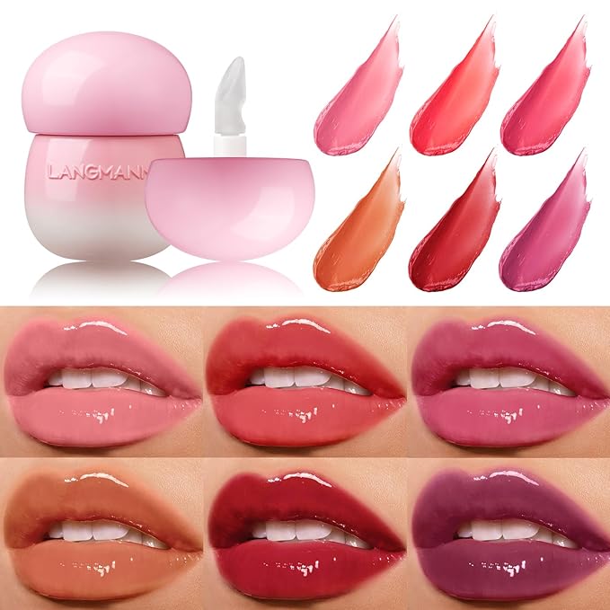 Glow Lip Balm Plumping Moisturizing Lip Orange)