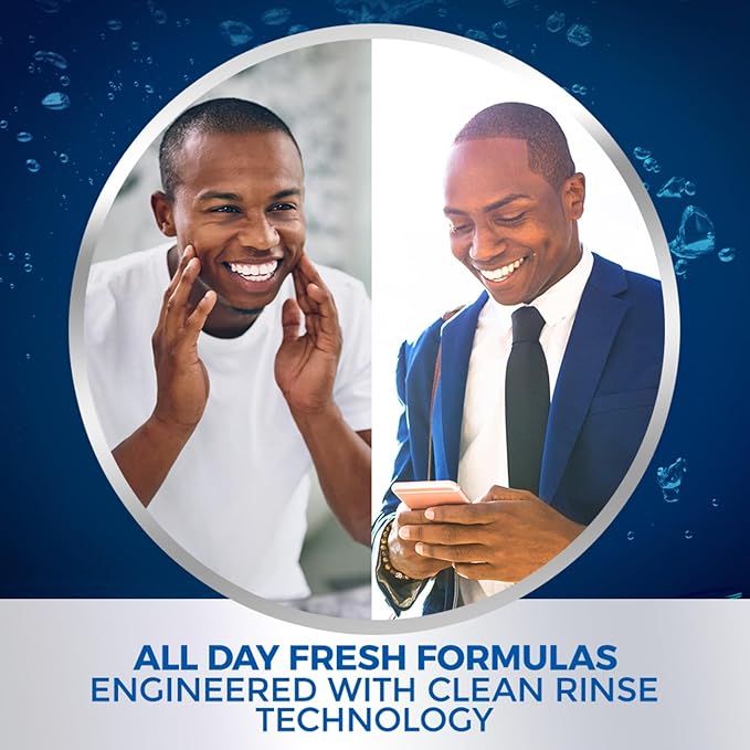 Dial Men 3in1 Body, Hair and Face Wash, Hydro Fresh, 16 fl oz, Pack of 6