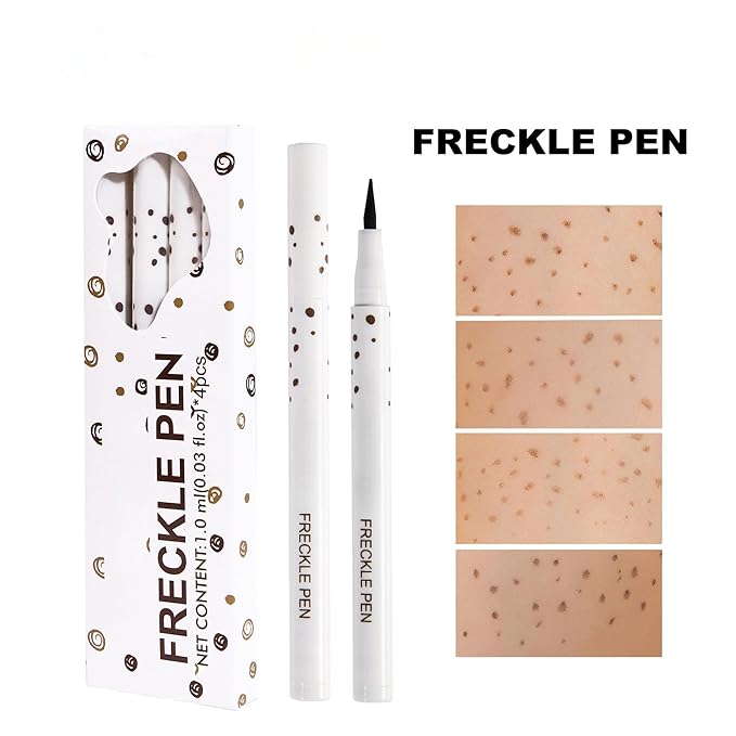 Freckle Pen 4 Colors Natural Freckle Pen Fake