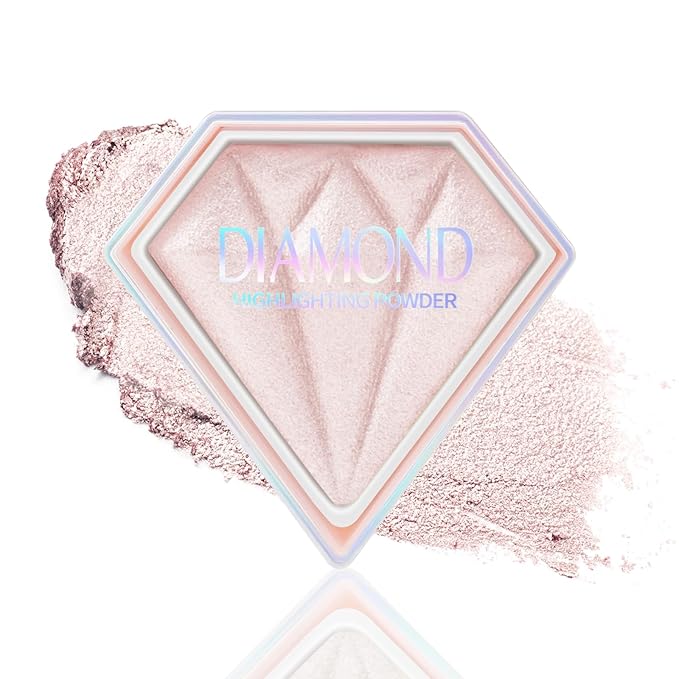 Boobeen Highlighter Makeup Palette, Baked Highlighter Bronzer Powder