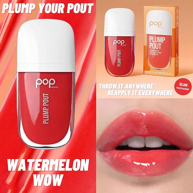 POP Beauty Plump Pout Watermelon Wow | Plumping Plumping