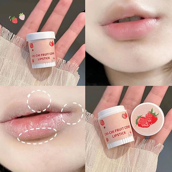 Lip Balm Cute, 3pcs Cute Ice Moisturizing