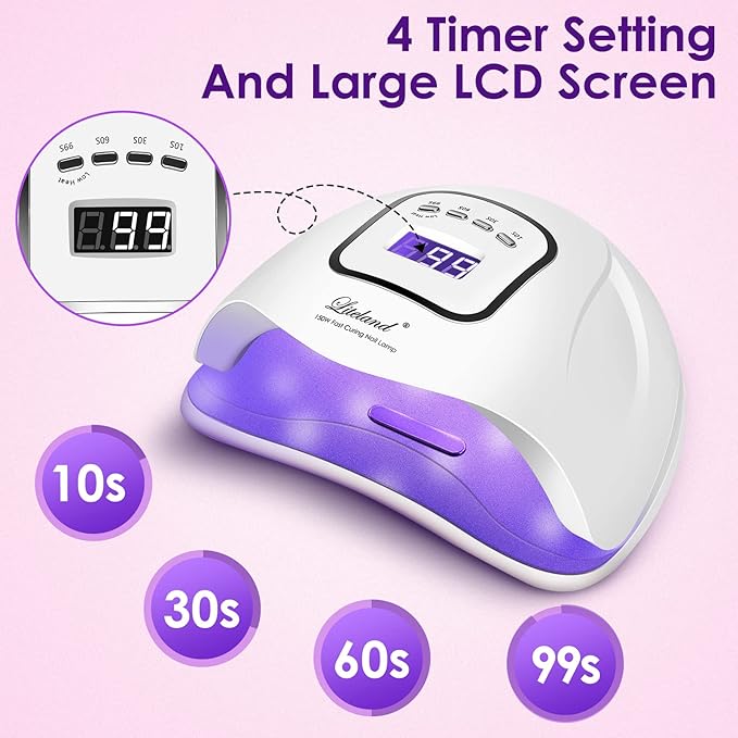 Uv gel nail lamp,150w uv