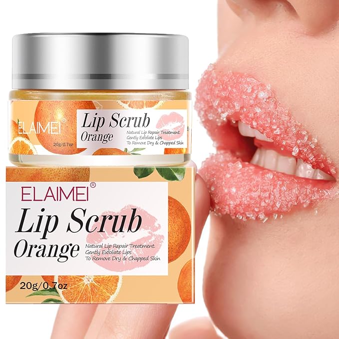 Lip Scrub, Lip Scrubs Exfoliator, Sugar