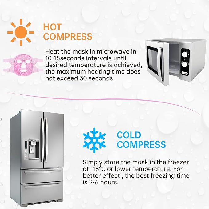 Face eye mask ice pack