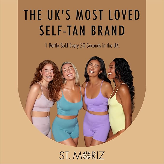 St. Moriz Advanced Self Tanner Face Mist, Sunless Tanning Spray (Medium, 5.07 Fl Oz) - Quick Tan Clear Bronzing Spray with Aloe Vera & Vitamin E – Gradual Self Tan for Face - Fake Tan Spray
