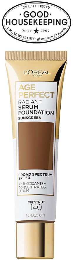 L'Oreal Paris Age Perfect Radiant Serum Foundation with 1 Ounce