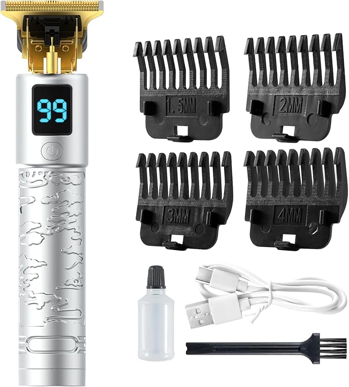 gunkill Hair Clippers-Cordless Rechargeable Hair