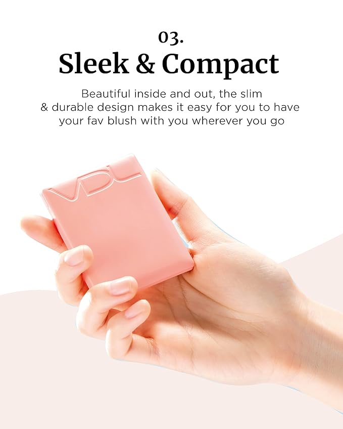 VDL Cheekstain Pastel Blush for Cheeks (Favorite Lavender, 0.2oz