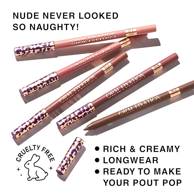 Long-Lasting & Waterproof Lip Liner Pencil – Oral Fixation – Precision Application with Sharpenable Tip (KINKY)