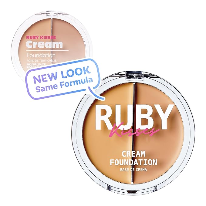 Ruby Kisses 3D Face Creator Cream Foundation & (Level 3)