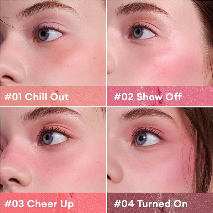 ITY Mood Blush, Blush for Cheeks Makeup,Moisturizing Creamy 0.18 oz