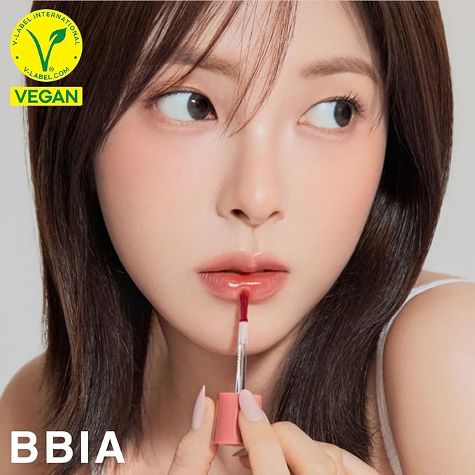 BBIA Glow Lip Tint – Lip Plumping, Volumizing Glossy & Glowy Lip Stain Naturally Moisturizing Comfortable Texture Lightweight Long-Lasting Vivid Color Non-Sticky Non-Dry Korean (15 SPRING, Pack of 1)