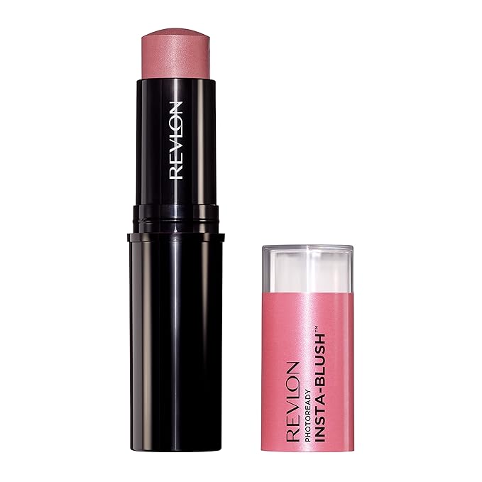 Revlon Blush Stick, PhotoReady Insta-Blush Face Makeup with Berry Kiss, 1.15 Oz