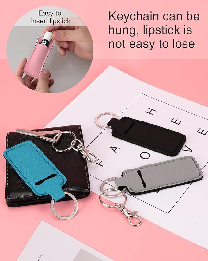 Chapstick Holder Lip Balm Sleeve Pouch