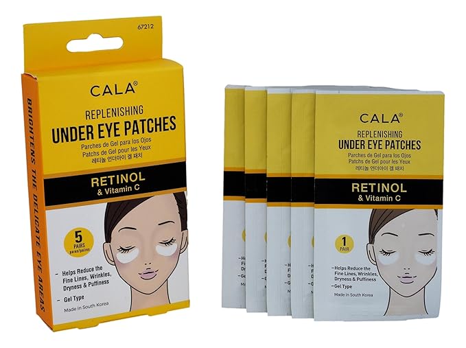 Under eye patches: retinol &