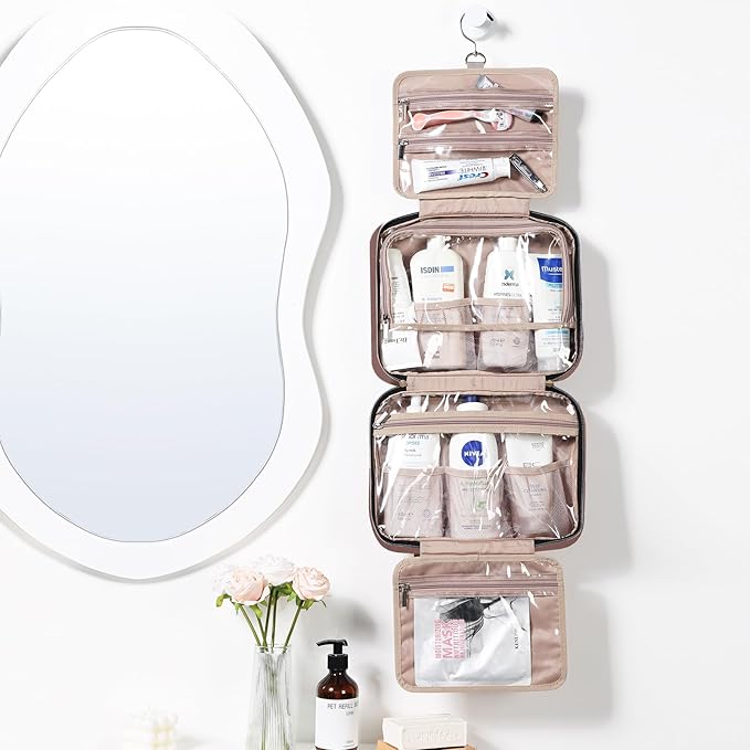 Nishel travel toiletry bag for