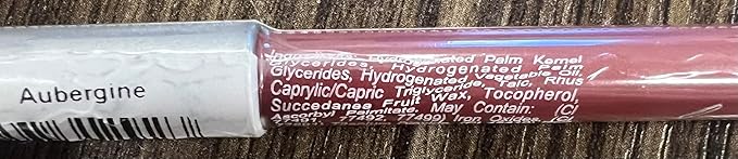 Palladio Lip Liner Pencil, Wooden, Firm yet Smooth, Contour and Line with Ease, Perfectly Outlined Lips, Comfortable, Hydrating, Moisturizing, Rich Pigmented Color, Long Lasting, Aubergine