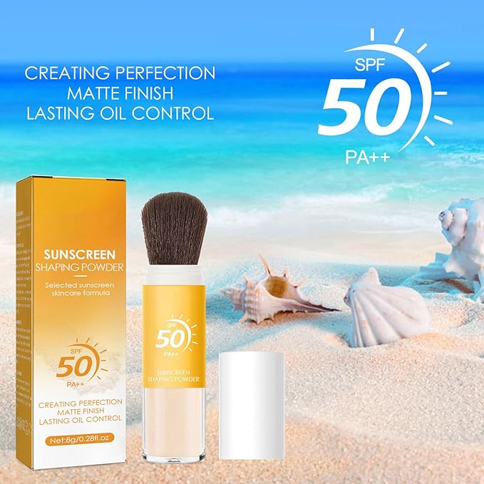 Sunscreen Setting Powde Spf 50 Pa++Mineral Setting Powder Lightweight Concealer