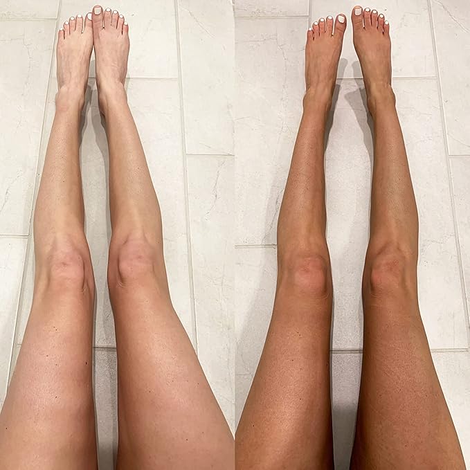 MineTan Best Sellers Self Tanner Bundle | Includes Cult Faves - Violet Self Tan Foam, Rose Mist Face Tanner, Self Tanner Mitt Applicator + Exfoliating Mitt for Self Tan Removal & Prep; No orange tones