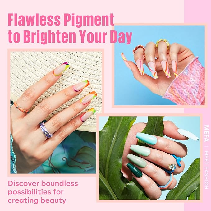 Mefa 32 colors gel nail