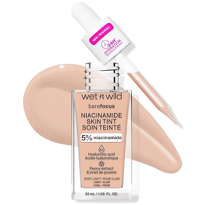 wet n wild Bare Focus Skin Tint, 5% Rosy Light