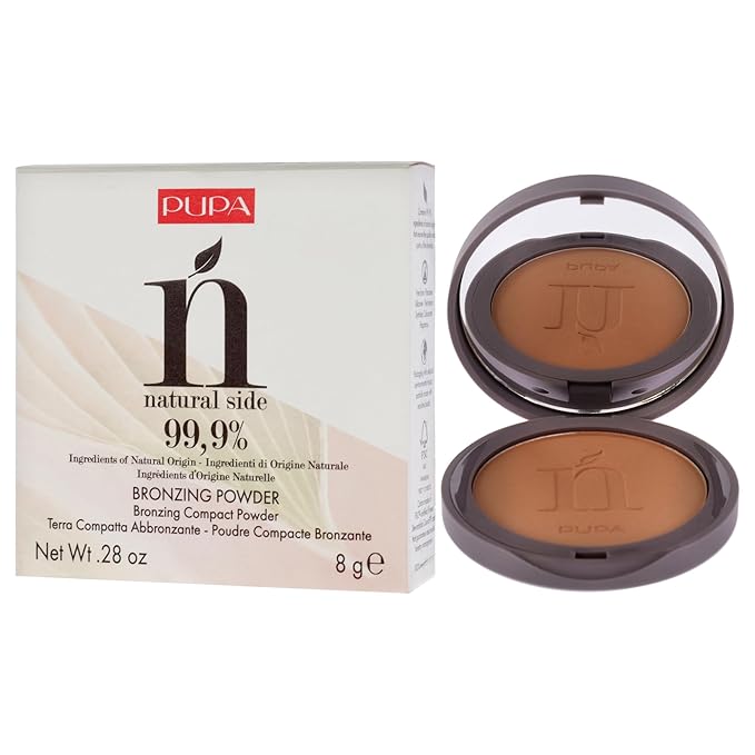 PUPA Milano Natural Side Bronzing Powder 002 Natural - 0. 28 oz