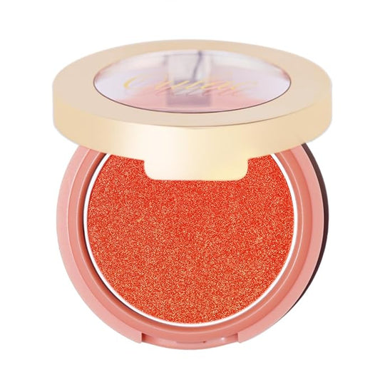 Oulac Luminisers Powdery Blusher for Cheeks Face Glow,Brighten 4.8g