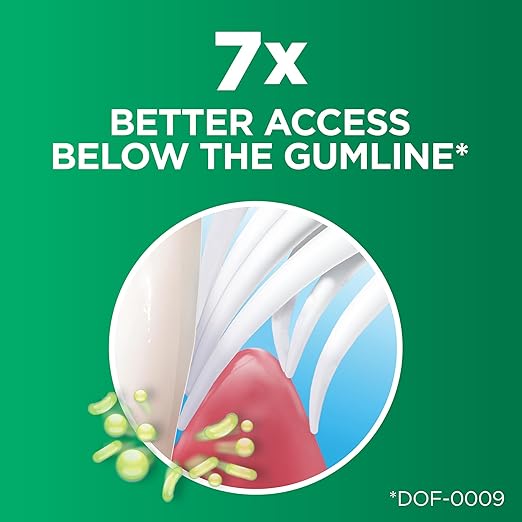GUM Summit+ Soft Toothbrush, Ultra Fine Tapered Bristles for More Effective Plaque Removal, Extra Soft Toothbrushes for Adults, 12 Count