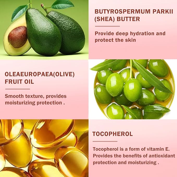 NVLEPTAP 3PCS Lip Glowy Balm Lip Sleeping