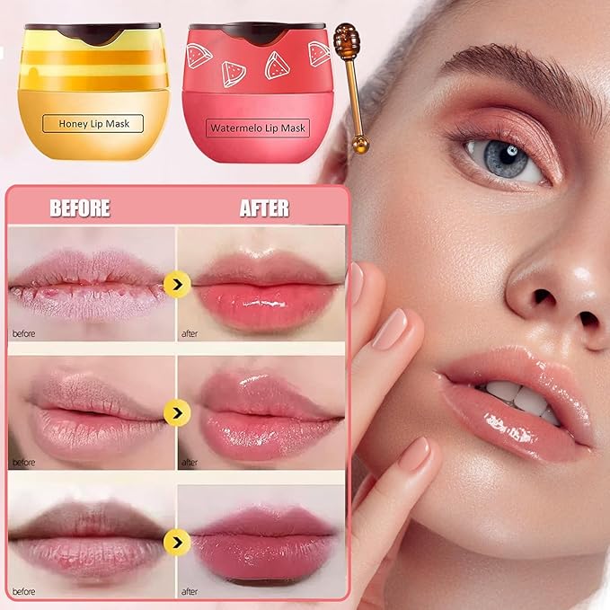 3 PCS Bee Lip Balm Honey Lines