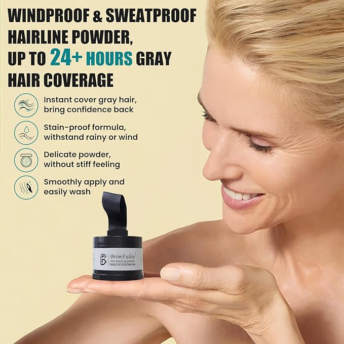 Hair Root Touch Up Powder,