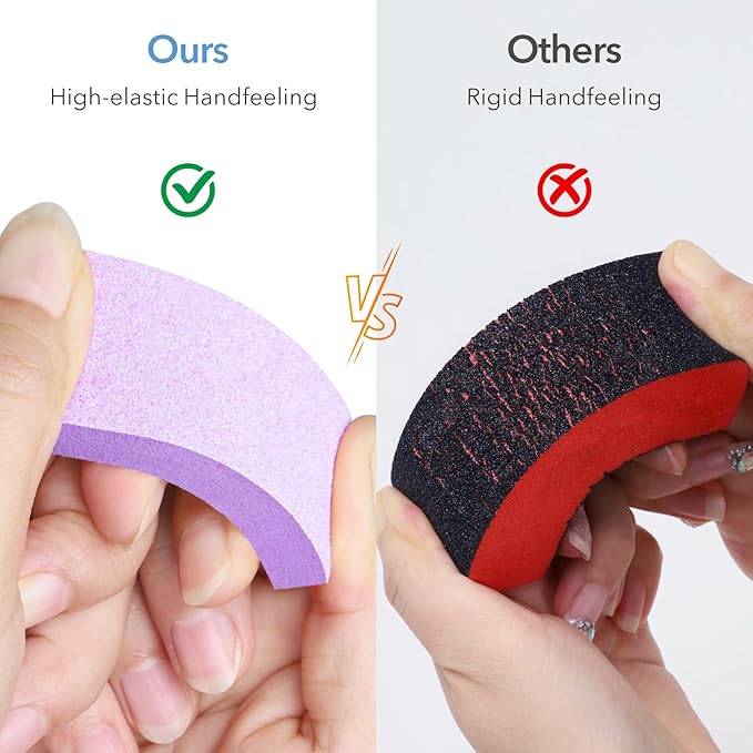 Nail Buffer Block, 40pcs Mini