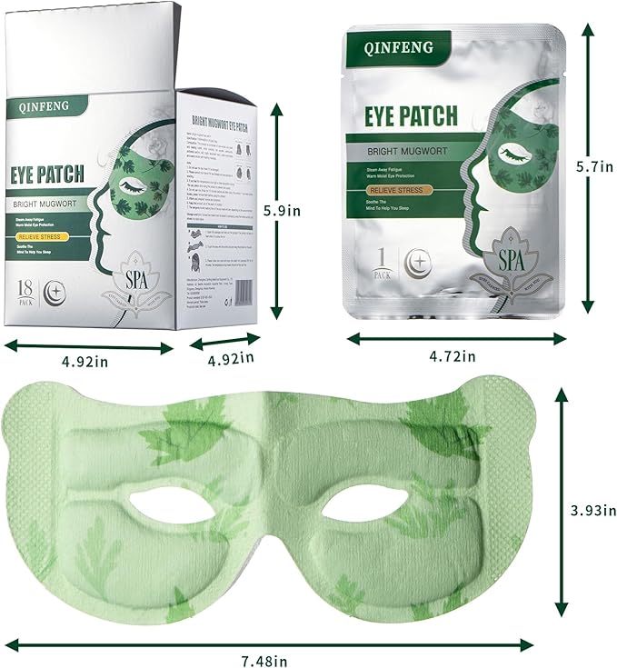 18 packs steam eye masks