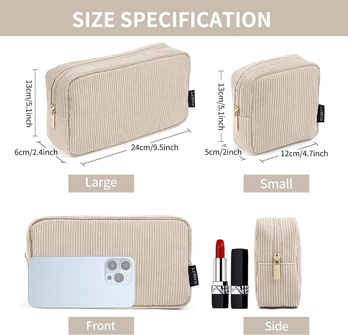 Magefy makeup bag for purse,