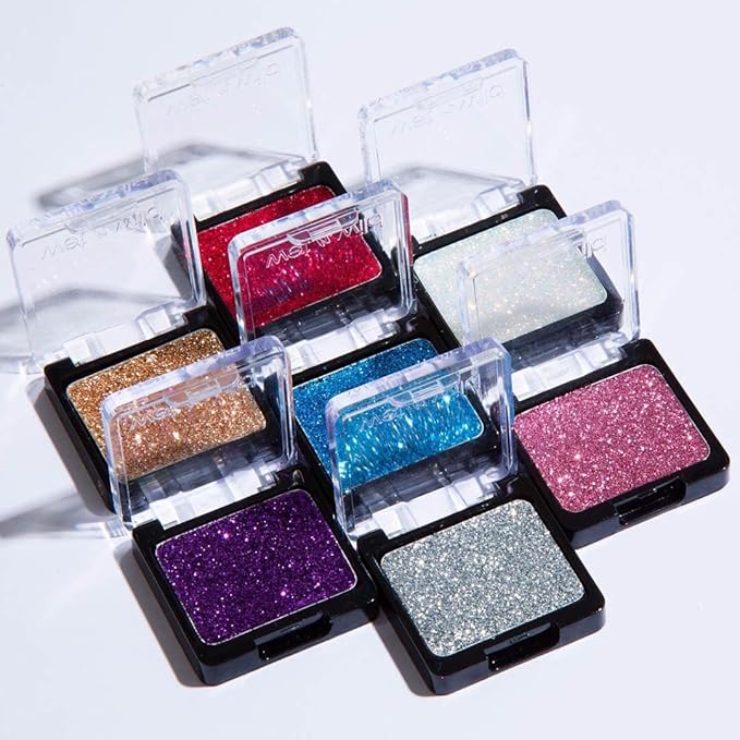 wet n wild Color Icon Eyeshadow Glitter - Ultra-Pigmented, Vitamin E Infused for a Silky-Smooth Moisturizing Application, Cruelty-Free & Vegan - Karma