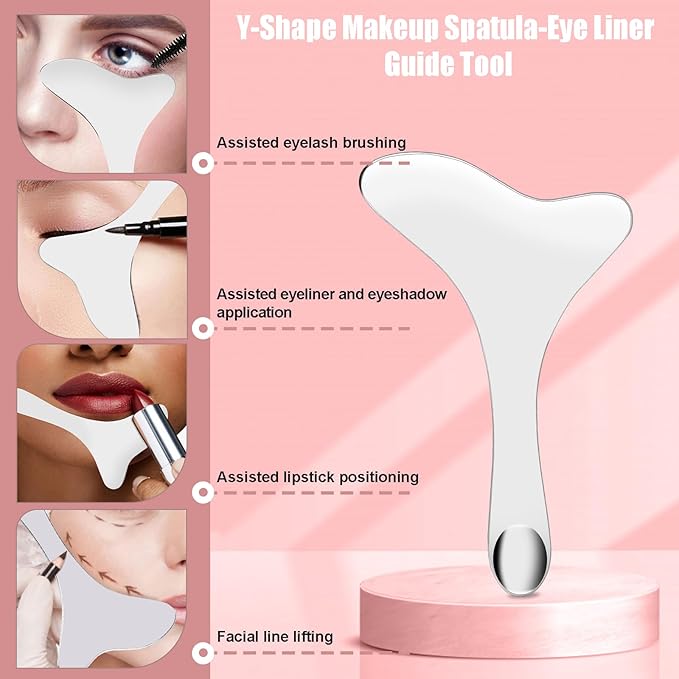 4 Pcs Makeup Spatula Korean Set, Spatula Makeup