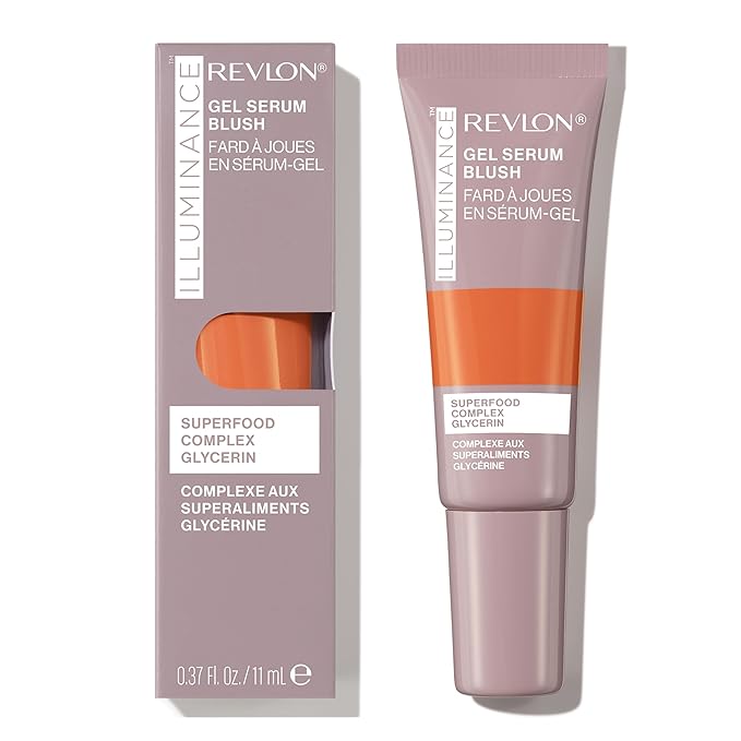 Revlon Illuminance Gel Serum Blush, Visibly Plump Cheeks, fl oz.