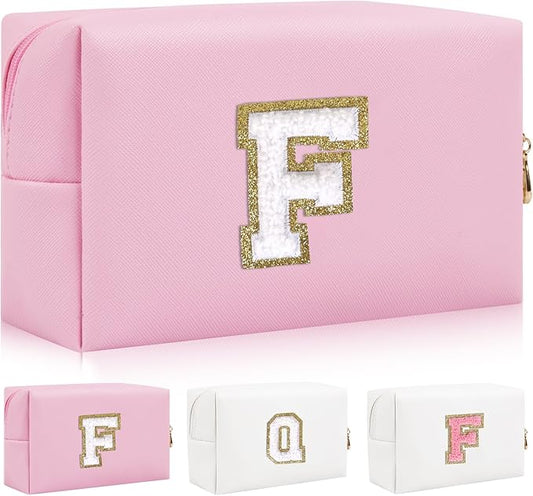 Personalized initial letter patch makeup