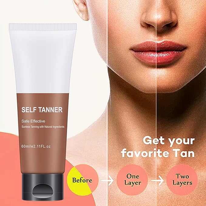 Self Tanner Cream, Sunscreen Tanning