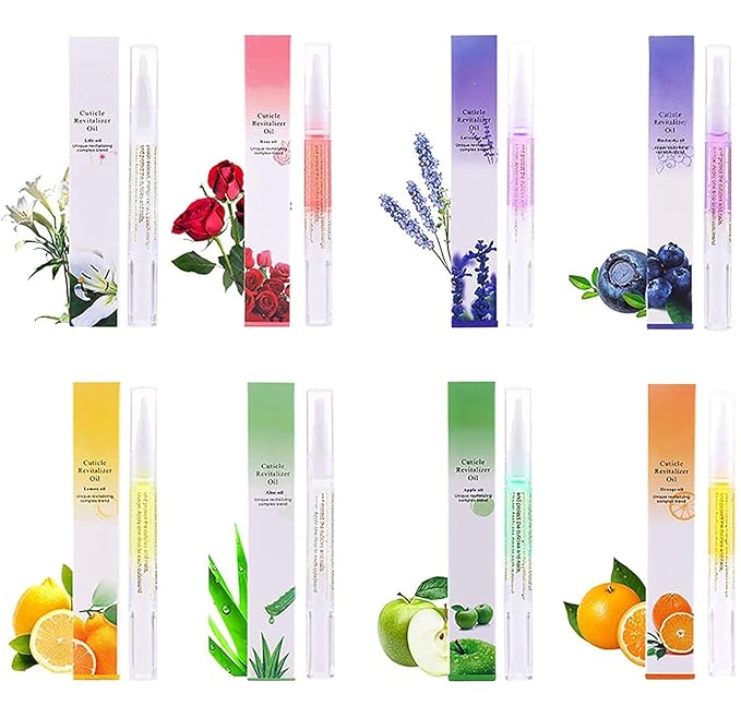 8PCS Cuticle Oil Pens,Cuticle Revitalizer