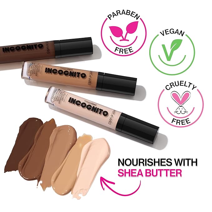 wet n wild Mega Last Incognito All-Day Full Coverage Liquid Matte Concealer, Medium Tan 1114051