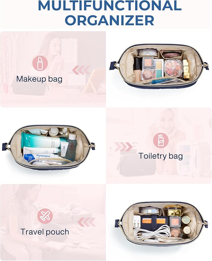 Bagsmart makeup bag travel toiletry