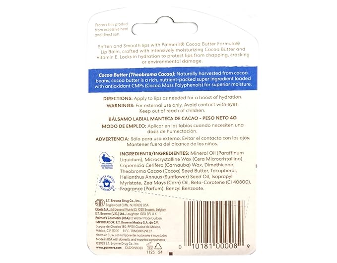 Palmer's Cocoa Butter Formula Lip Balm oz
