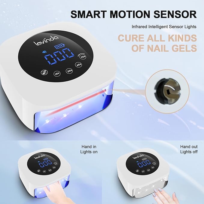 Lavinda uv led nail lamp,