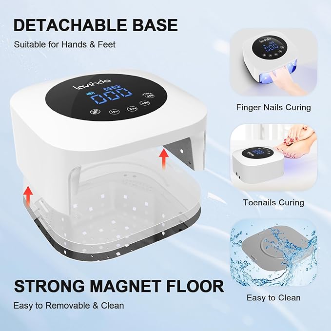 Lavinda uv led nail lamp,