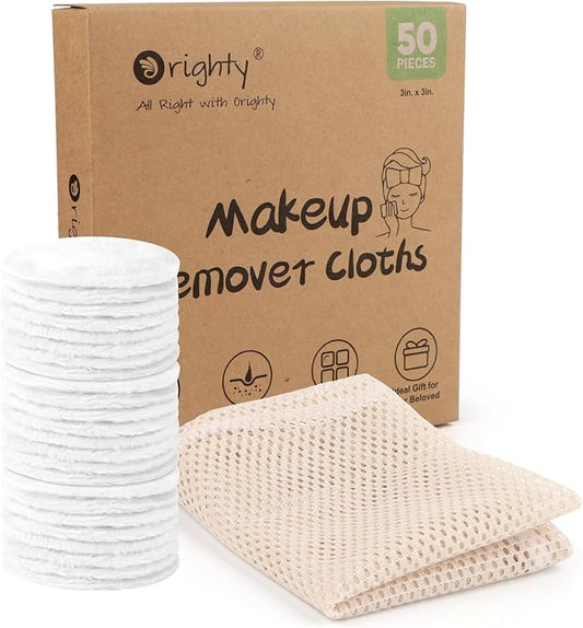 Orighty microfiber makeup remover pads
