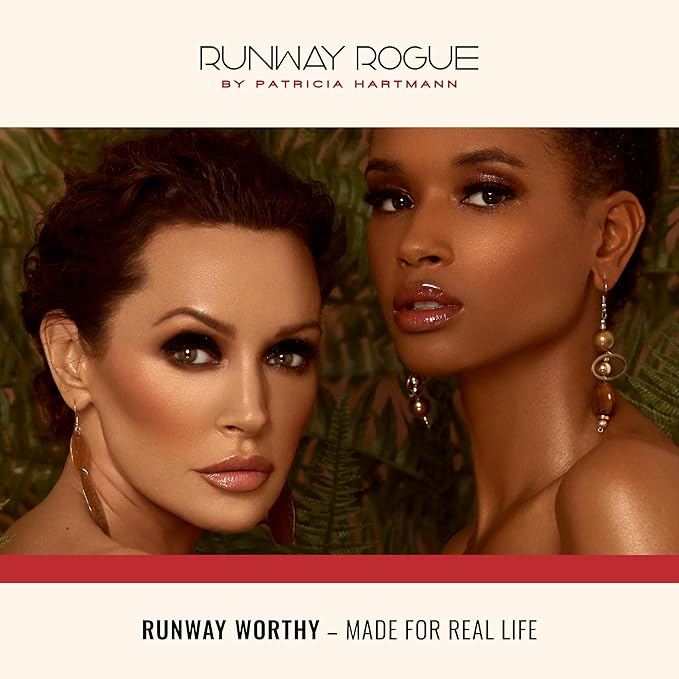 Runway Rogue LuxGloss Lip Gloss, High-Pigment Shimmery Suede Mocha-Nude Lip Gloss, ‘Ready to Wear’