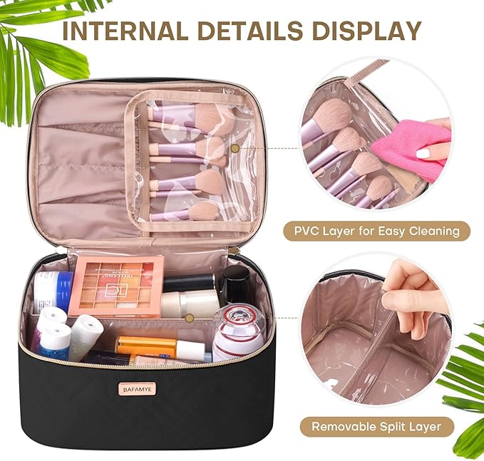 5l travel makeup bag, portable